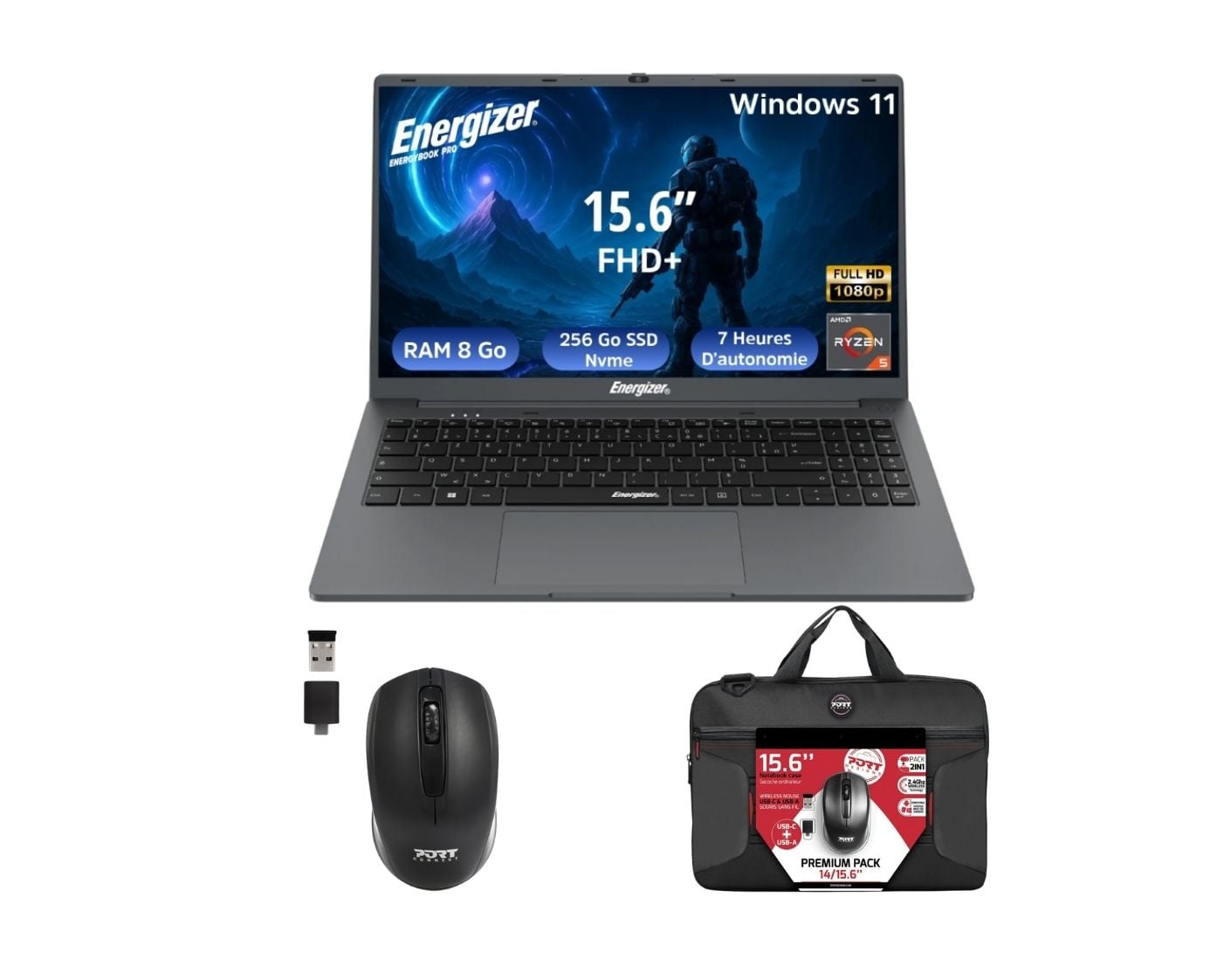 Energizer EnergyBook Pro 15.6 Pack